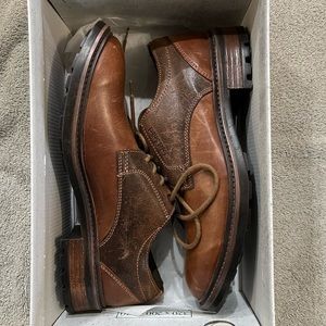 Josef Seibel Oscar 05 100% leather Mens Oxford dress shoes Size 41